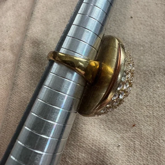 Kate Spade Rhinestone Dome Cocktail Ring - Picture 6 of 12